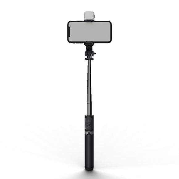 5 in 1 and 2 Mode for Camera and Smart Phone Selfie Stick. With Led Light - Picture 5 of 16